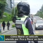 Liberar vehiculos retenidos por Pico y Placa en Quito