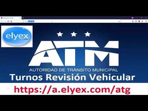 Turno revision vehicular Guayaquil ATM